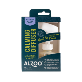 ALZOO Plant-Base Calming Diffuser Plug-in Kit for Dog