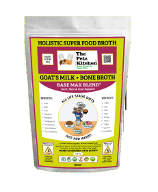 Goats Milk & Bone Broth (Type: Base Max* Joint, Skin & Coat Support Broth* The Petz Kitchen Dog & Cat)