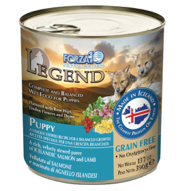 Forza10 Legend Grain-Free Canned Dog Food (type/flavor: Puppy Icelandic Salmon & Lamb Recipe)