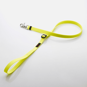 Boss Adjustable Leash (Color: Yellow, size: 5/8" x 4'-6')