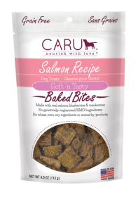 CARU Soft 'n Tasty Recipe Bites for Dogs (flavor: salmon)