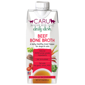 CARU Daily Dish Bone Broth for Dogs & Cats (flavor: beef)