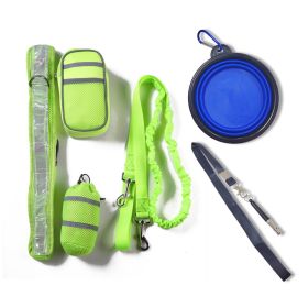 Running Traction Belt Training Bag (Option: XBD100 Fluorescent Green)