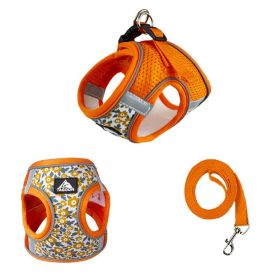 Retractable Reflective Wear-resistant Hand Holding Rope Dog Strap (Option: Orange-XS)