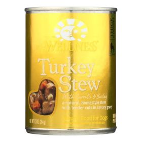 Wellness Pet Products Dog Food Case Of 12 - 12.5 Oz. (flavor: Turkey With Barley And Carrots)