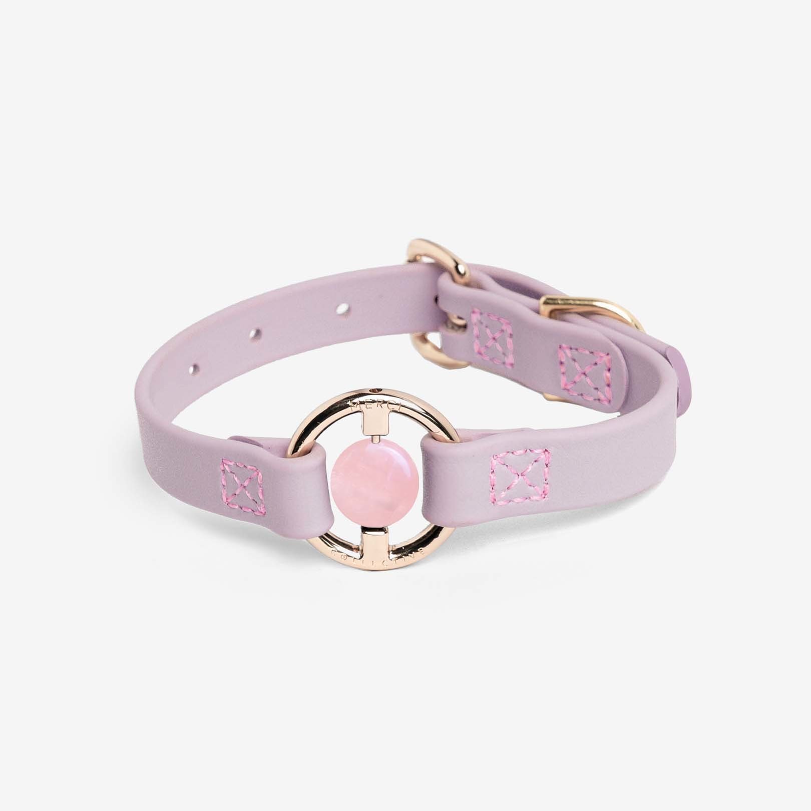 Luxury Spill-Proof Dog Collar Embedded with Healing Crystal Luxury Spill-Proof Dog Collar Embedded with Healing Crystal