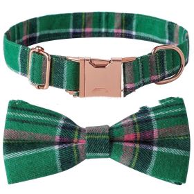 Pet Bow Dog Collar Metal Buckle (Option: Regular Style 2-M)